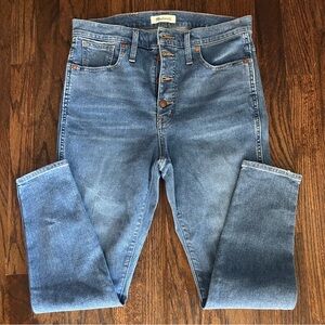 Madewell 10” High Rise Skinny Jean Women’s Size 31P